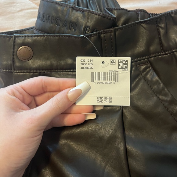 American Eagle Leather Shorts - Picture 4 of 4
